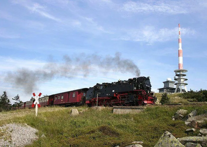 Дом отдыха Modernes-Ferienhaus-Im-Harz-Naehe-Wernigerode